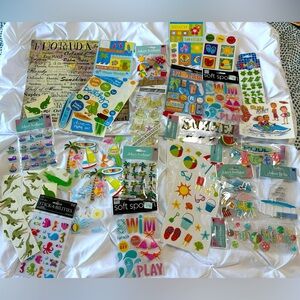 Florida / Beach / Summer Scrapbook Stickers